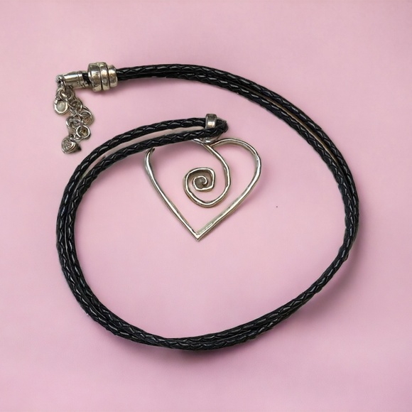 Brighton Silver Heart Necklace - Picture 3 of 8